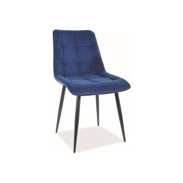 Sedia Da Pranzo Set Di Sedie Da Cucina Chic Blu Navy Set Di 2-image