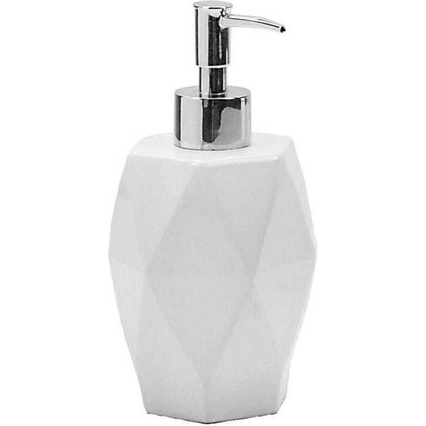 Dosasapone Bianco In Ceramica Da 360 Ml | Biancospino-image