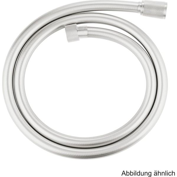 Grohe Silverflex Tubo Doccia Twiststop 1250Mm Supersteel, 28362DC1-image