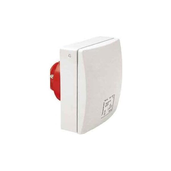 Scatola Da Incasso Mondo 16A 5P 400V 6H IP44 - Presa Da Incasso Cee 16A 5P 6H 415 Rw-image