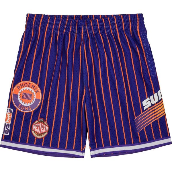 Pantaloncini Mitchell & Ness Phoenix Suns City Collection Mesh Short Viola/Arancione - Xl-image