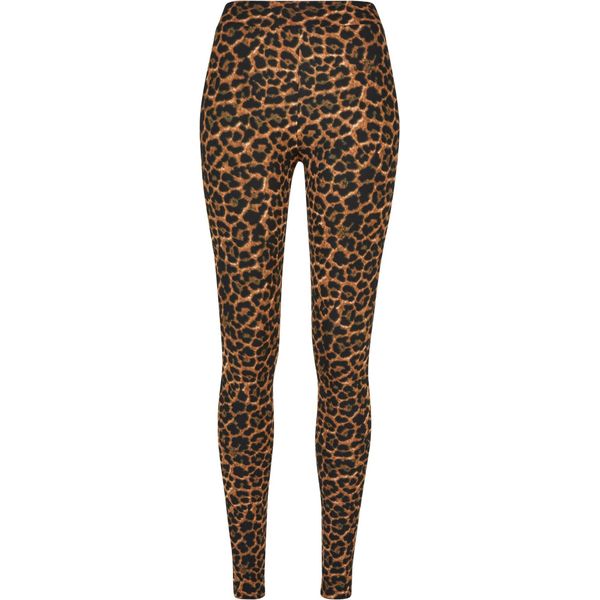 Urban Classics - Leggings Donna Soft Aop Darkleo - L-image