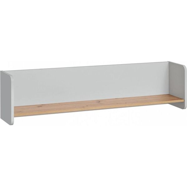 Scaffale Reni - Grigio Perla / Rovere Artigianale-image