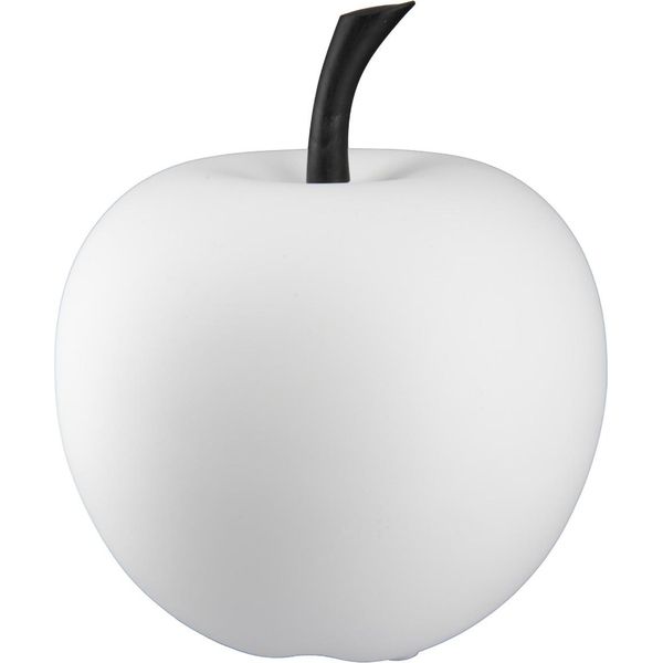 Casablanca Dekoobjekt, Apfel, "Portofino"", Keramik, Weiß, , H. 26 Cm, D. 27 Cm 32053"-image