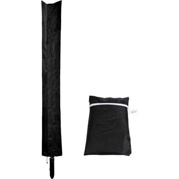 Fiqops Asciugatrice Rotante Copertura Protettiva Resistente Alle Intemperie Asciugatrice Rotante 210D Per Ombrello Lavanderia 168X28Cm-image