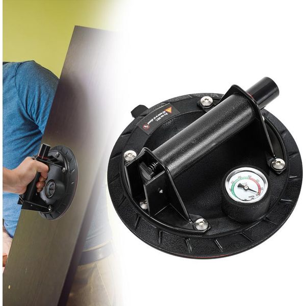 Sollevatore A Vuoto Jopassy Sollevatore Per Vetro Supporto Per Ventosa Ventosa Per Vetro Max.120Kg-image