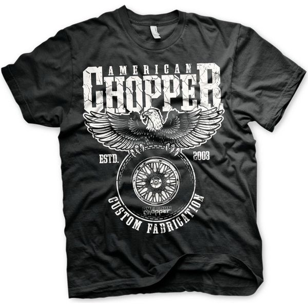 American Chopper - Maglietta Custom Fabrication - Small - Nero-image