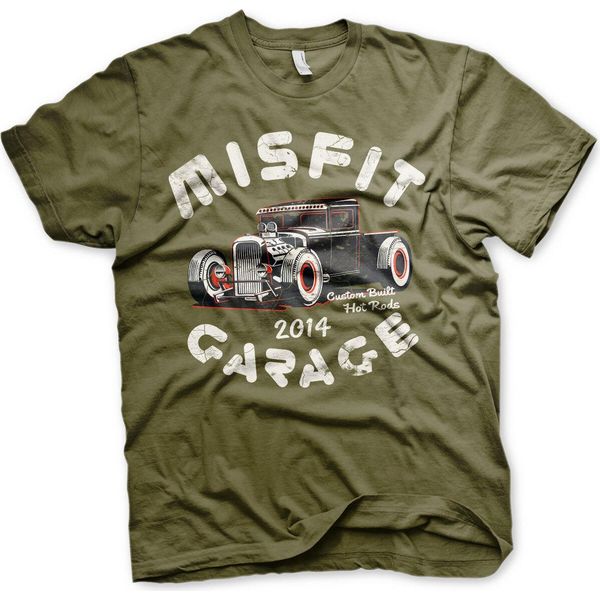 Maglietta Misfit Garage Power Pick - Medium - Olive-image