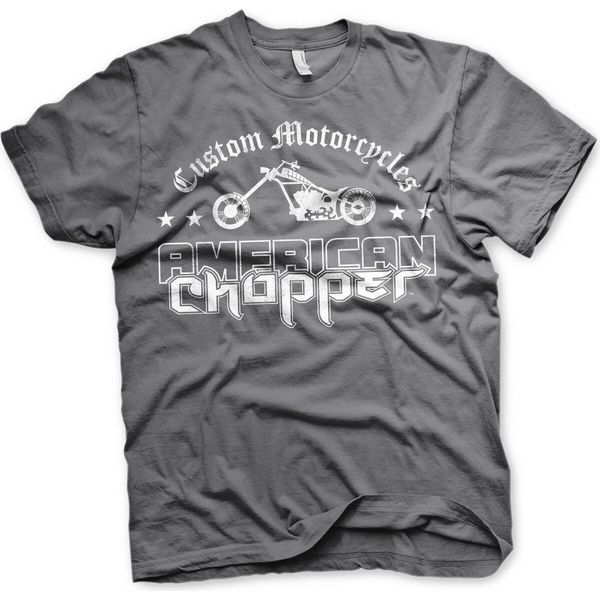Maglietta American Chopper Washed Logo - Small - Grigio Scuro-image