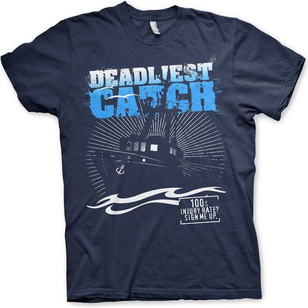 Maglietta Deadliest Catch - X-Large - Navy-image