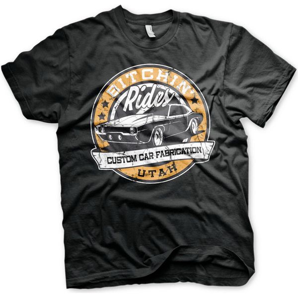 Bitchin' Rides - Maglietta Utah - Xx-Large - Nero-image