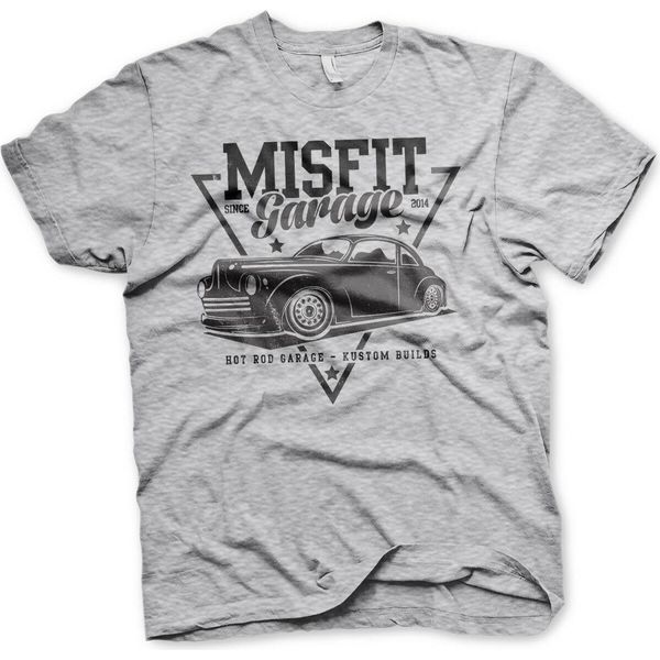 Maglietta Misfit Garage Since 2014 - Xx-Large - Grigio-Erba-image