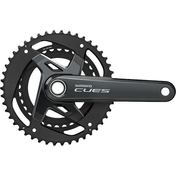 Shimano Krg Cues FC-U8000-2 46/32T, 170 Mm, 2 Pezzi, Hollowtech Ii-image