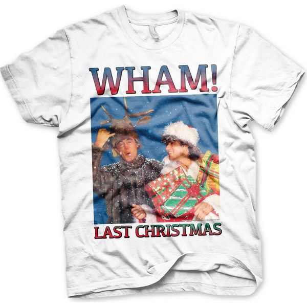 Wham - Maglietta Last Christmas - Piccola - Bianco-image