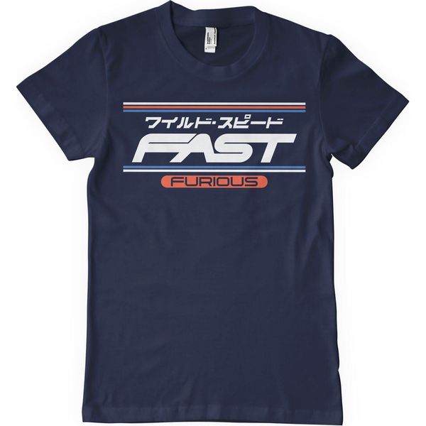 Maglietta Fast & Furious Jpn - Xx-Large - Navy-image
