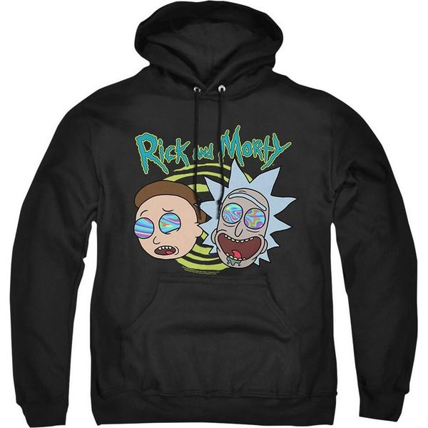 Rick And Morty - Felpa Con Cappuccio "Blown Minds"" Per Uomo TV2195 (M) (Nero)"-image