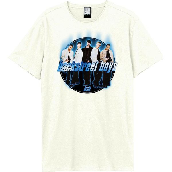 Amplified - Maglietta "Bsb"" Uomo/Donna Unisex GD1031 (S) (Bianco Sporco)"-image