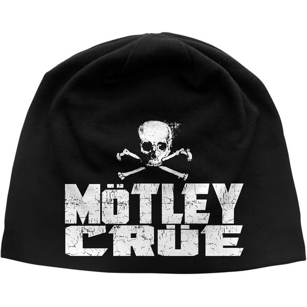 Motley Crue - Cappellino Da Uomo/Donna Unisex RO6650 (Taglia Unica) (Nero/Bianco)-image