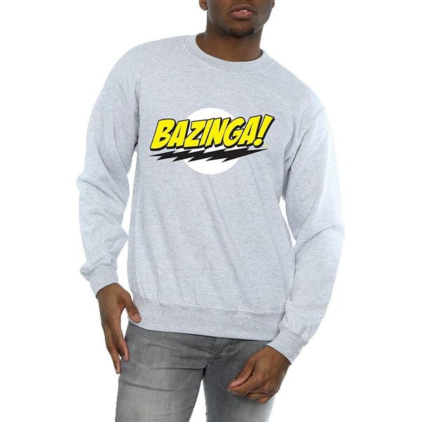 The Big Bang Theory - Felpa "Bazinga"" Per Bambini BI742 (3XL) (Grau)"-image