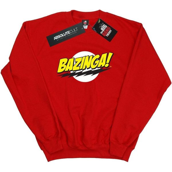 The Big Bang Theory - Felpa "Bazinga"" Per Bambini BI742 (3XL) (Rot)"-image