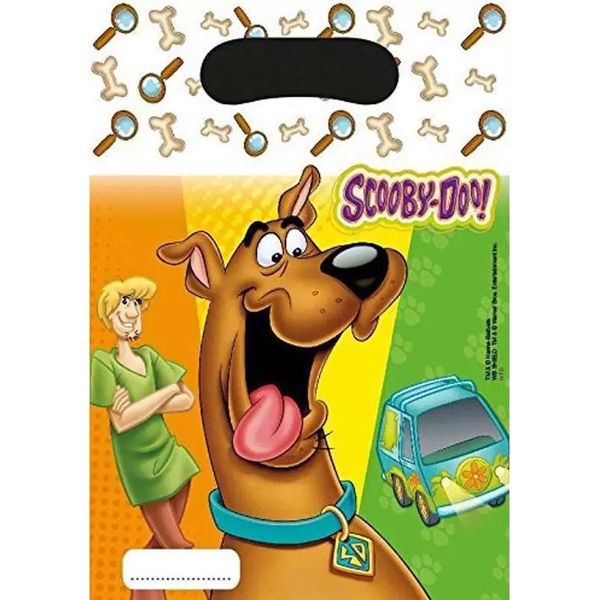 Scooby Doo - Sacchetti Per Feste Confezione Da 6 SG29170 (Taglia Unica) (Colorato)-image