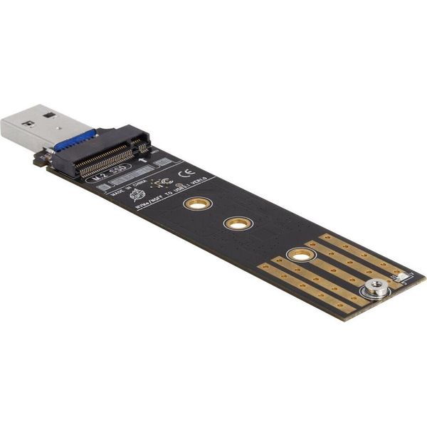 Delock - Schnittstellenadapter - M.2 - M.2 Card (Pcie Nvme & Sata) - Usb 3.2 (Gen 2)-image