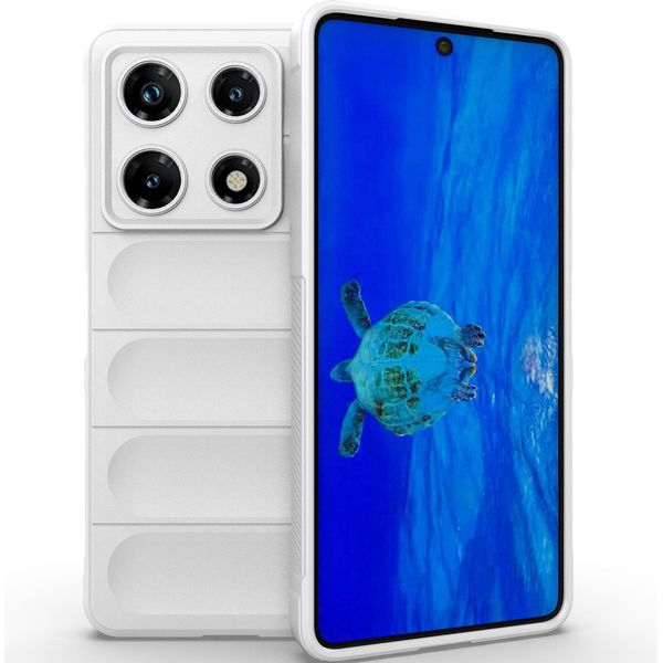 Custodia Per Infinix Note 30 Pro Custodia Protettiva In Silicone Tpu Morbido Antiurto Bianco-image
