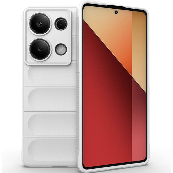 Custodia Per Xiaomi Redmi Note 13 Pro 4G Custodia Protettiva In Silicone Tpu Morbido Antiurto Bianco-image