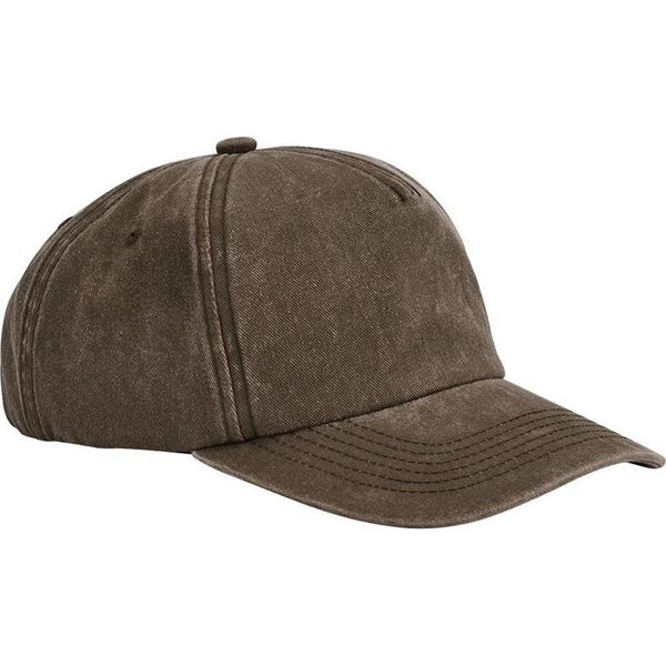 Beechfield - Cappello Da Baseball A 5 Segmenti RW10066 (Taglia Unica) (Marrone)-image