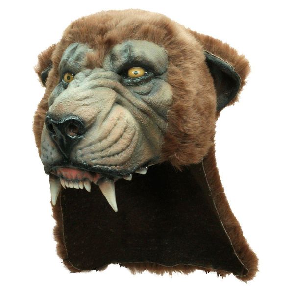 Pumakopf-Accessoire Ghoulish Braun Braun Taglia Unica-image