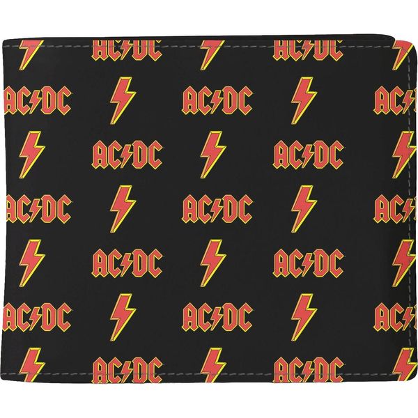 Rocksax - Portafoglio Ac/Dc RA115 (Taglia Unica) (Nero/Rosso/Giallo)-image