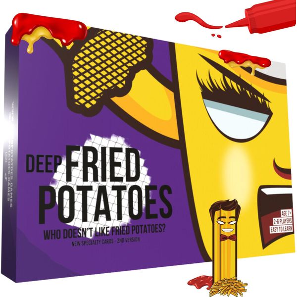 Patate Fritte Gioco Di Carte Edizione Fritta Gioco Strategicamente Veloce-image