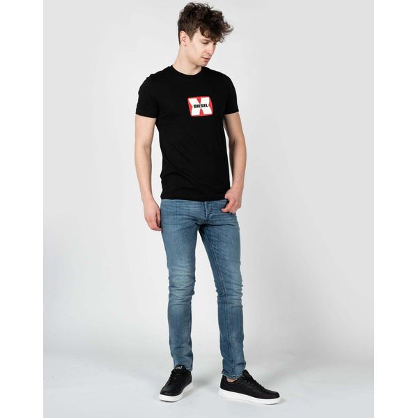 T-Shirt Diesel "T-Diegor"" - A03848-0GRAI-9XX - Nero- Taglia: L(Eu)"-image