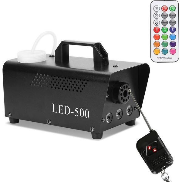 Jopassy Nebbia Macchina Led 13 Colori Con Telecomando Fumo Macchina Palco Luce Per Dj Discoteca Festa Di Natale 500W-image