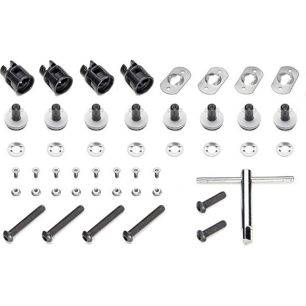 Givi 12Rkit Adattatore A Sgancio Rapido Per Valigie Laterali Argento Argento Taglia Unica-image