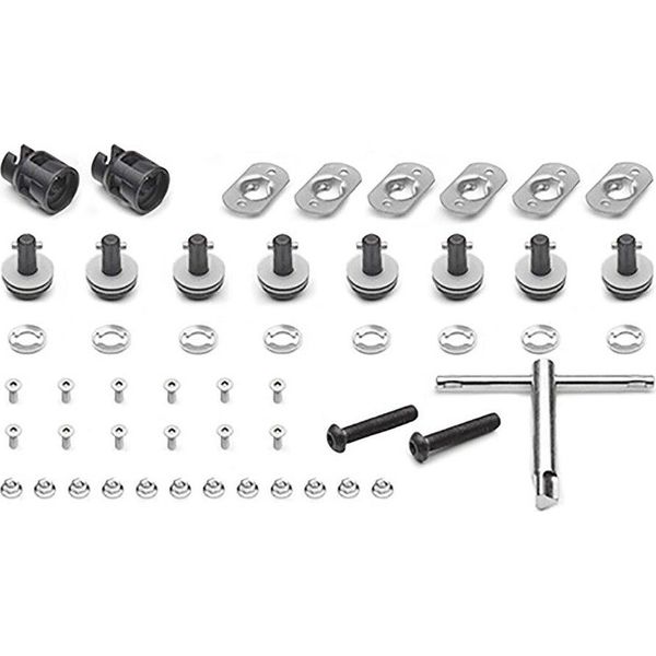 Givi 09Radapter Adattatore Per Montaggio Valigia Laterale Argento Argento Taglia Unica-image