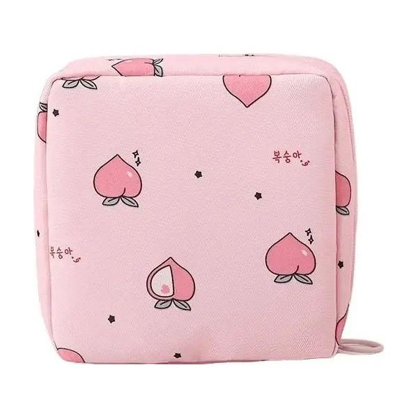 Borsa Da Viaggio Per Articoli Da Toeletta, Borsa Per L'igiene, Borsa Per Articoli Da Toeletta, Borsa Per Cosmetici Da Viaggio Per Bambini - Femmelflow Pink/Peach-image