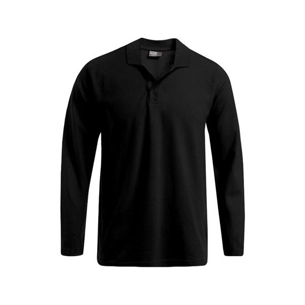 Promodoro 4600 | Polo Uomo Manica Lunga Pesante - Colore: Grigio Acciaio - Taglia: 4XL-image