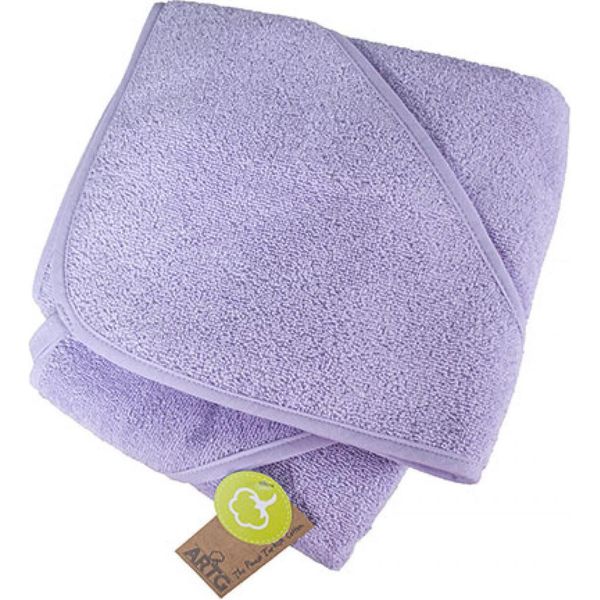A&R 032.50 | Asciugamano Con Cappuccio Per Bambini / 75 X 75 Cm - Farbe: Viola Chiaro/Viola Chiaro/Viola Chiaro - GrößE: 75 X 75 Cm-image