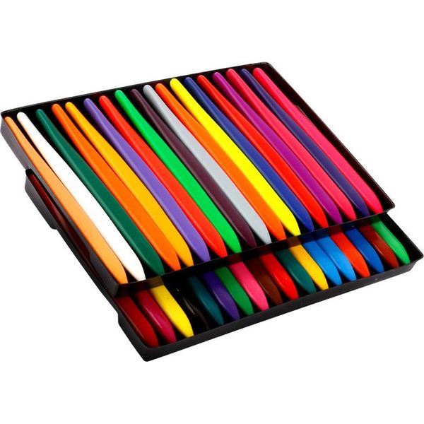 Set Di 24 Pezzi Di Pastelli A Cera, Matite Colorate Per Bambini In Cera Biologica, Pastelli A Cera Per Bambini, Pastelli A Cera Per Bambini, Pastelli A Cera - Pastelke-image