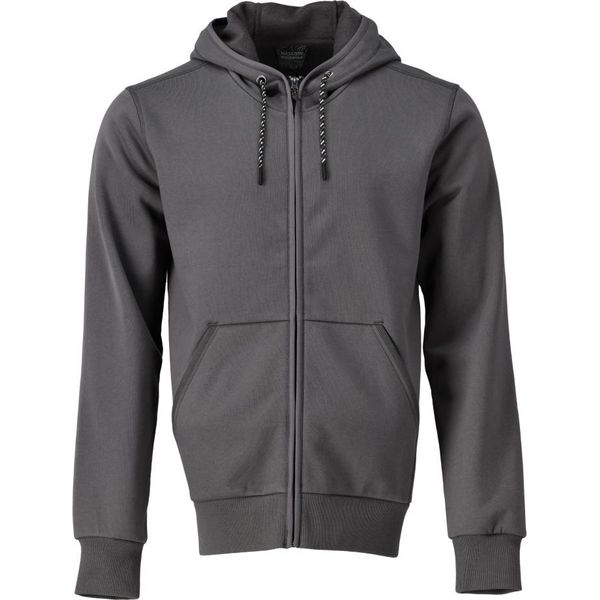 Felpa Con Cappuccio E Zip Grigio Antracite, Taglia 3XL Mascot 22486-378-89-image
