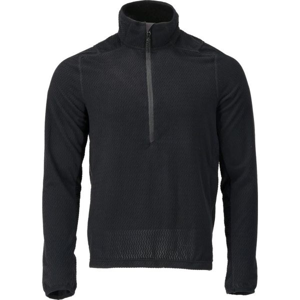 Pullover In Micropile Con Zip Corta Nero, Taglia M Mascot 22703-639-09-image