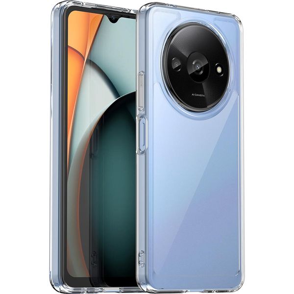 Custodia Per Xiaomi Redmi A3 Trasparente, Custodia Protettiva In Silicone Tpu Antiurto Trasparente-image