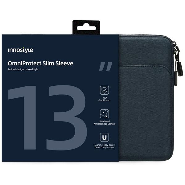 Innostyle Borsa Per Laptop 13" Custodia Impermeabile Omniprotect Slim Blu"-image