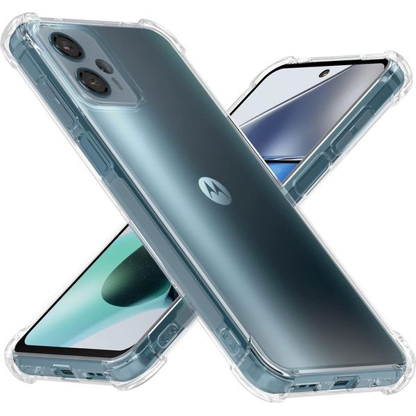 Custodia Per Motorola Moto G23 / Moto G13 Custodia Morbida E Trasparente Per Telefoni Cellulari Con Angoli Rinforzati, Copertura Protettiva Del Paraurti-image