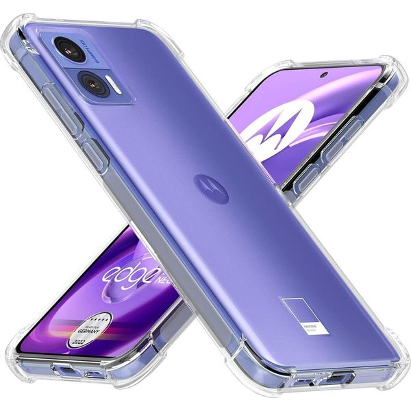 Custodia Per Motorola Edge 30 Neo Custodia Morbida E Trasparente Per Telefoni Cellulari Con Angoli Rinforzati-image