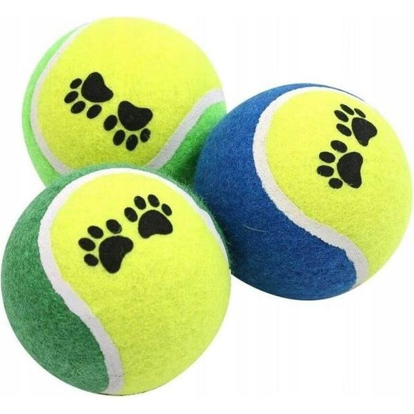 3 Palline Da Tennis, Palline Per Cani, Giocattolo Educativo Per Cani-image
