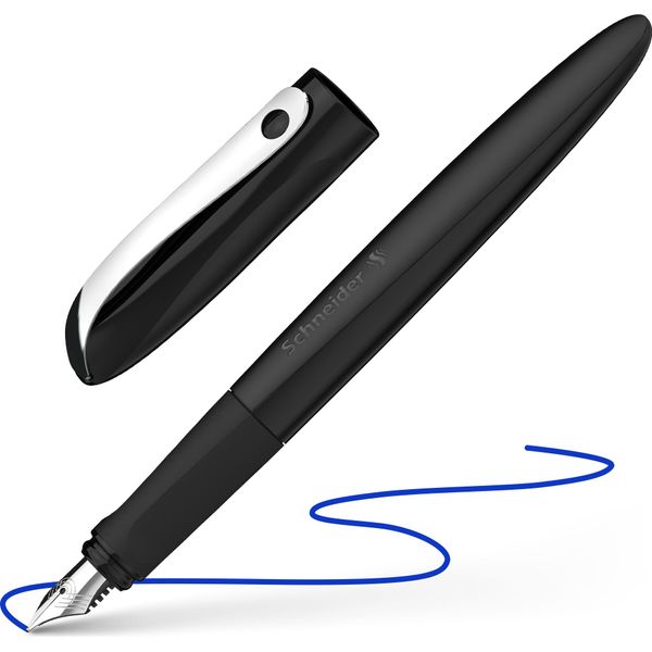 Schneider 162131 Schneider Wavy PatronenfüLler Schwarz A (FüR AnfäNger)-image