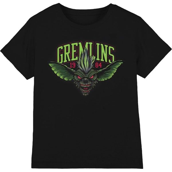 Gremlins - Maglietta "1984"" Per Uomo/Donna Unisex RO10997 (S) (Nero/Verde)"-image