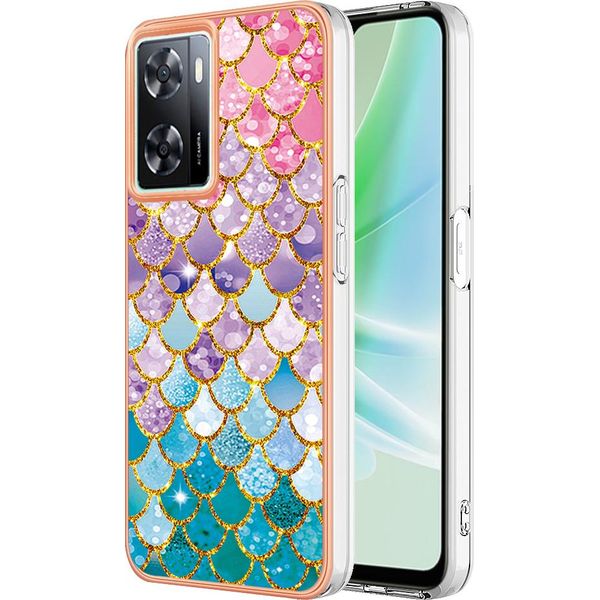 Custodia Per Oneplus Nord N300, Cassa Paraurti In Silicone Tpu Antiurto A Fantasia Colorful-image